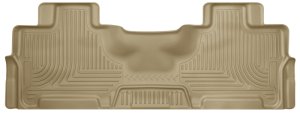 Lincoln Navigator Floor Mats - Rear - Husky Liners - WeatherBeater - Tan - 2015